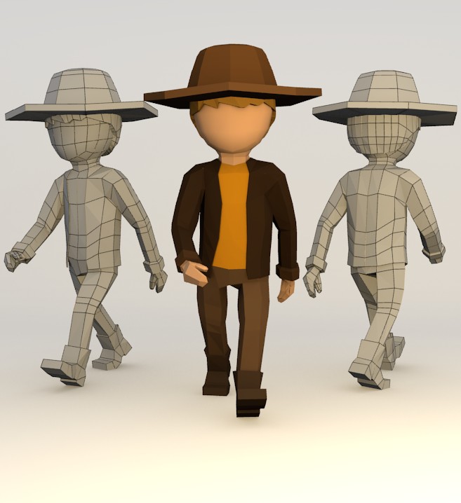 Simple Character (rigged) preview image 1